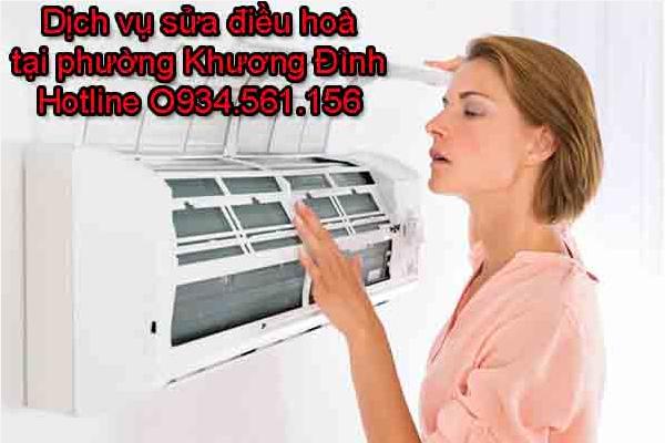 Dịch vụ sửa chữa điều hòa tại phường Khương Đình – Thợ vệ sinh – Bảo dưỡng máy lạnh uy tín