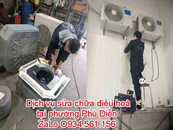Dịch vụ bảo dưỡng máy lạnh tại nhà khu vực Phú Diễn