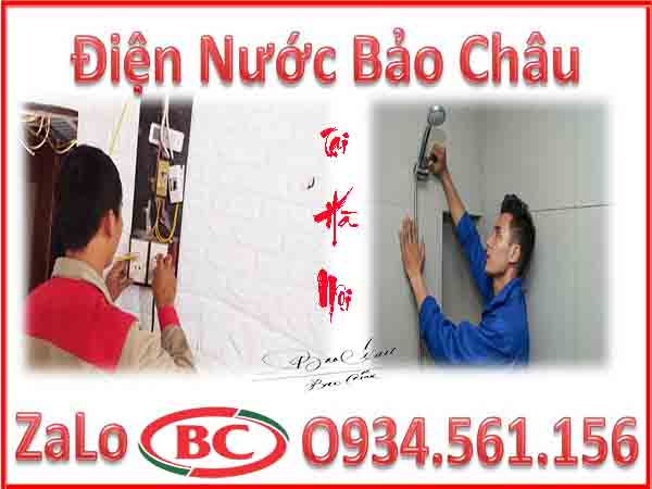 Dịch vụ lắp đặt điện nước tại Cống Vị