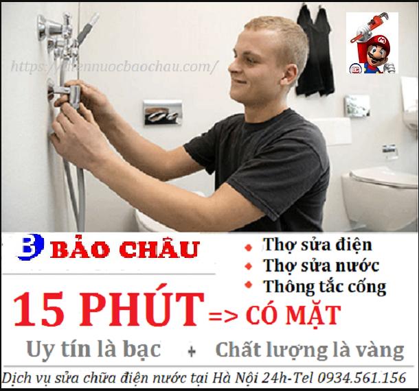 Dịch vụ sửa chữa điện nước Bảo Châu