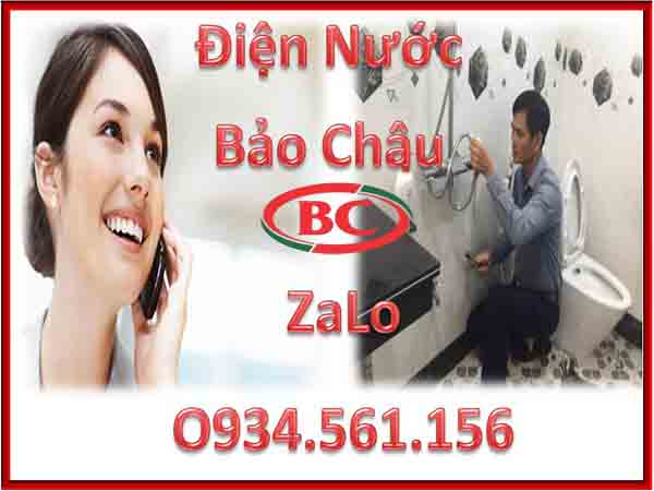Dịch vụ sửa chữa điện nước tại Giao Thủy 