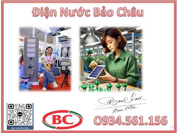 Điện Nước Bảo Châu cung cấp và lắp đặt các loại đèn năng lượng mặt trời tại Thanh Nhàn