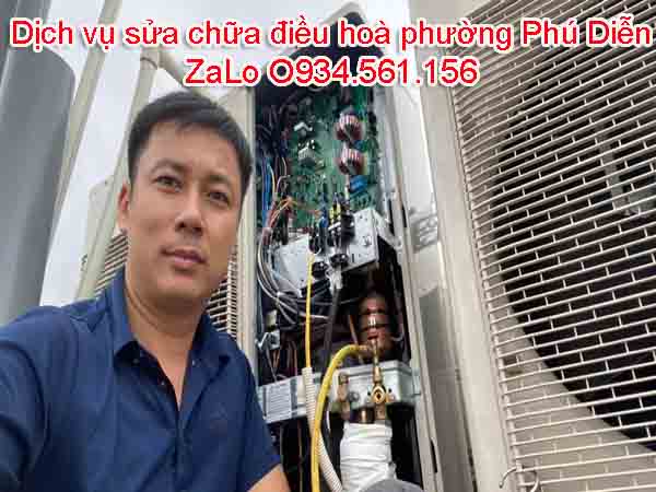 Thợ sửa điều hoà phường Phú Diễn
