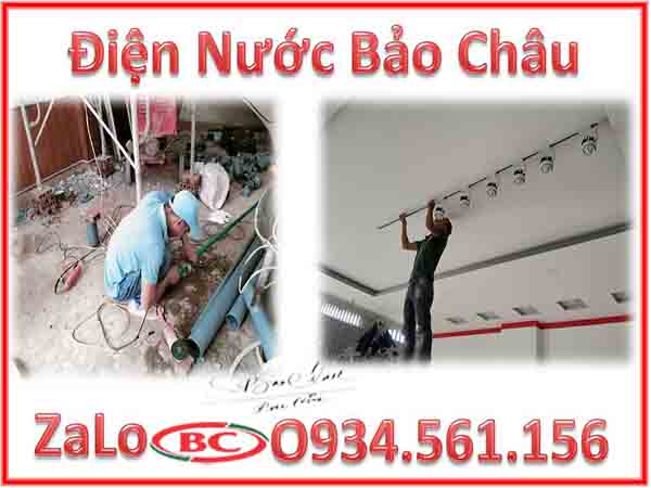 Dịch vụ lắp đặt điện nước tại Ngọc Khánh