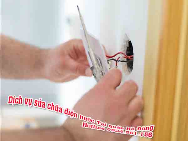 Dịch vụ sửa chữa điện nước tại quận Hà Đông