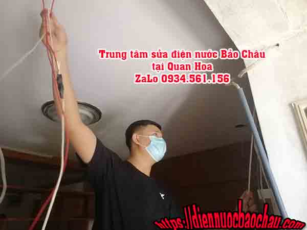 Dịch vụ sửa chữa điện nước tại Trúng Kính - Trung Yên