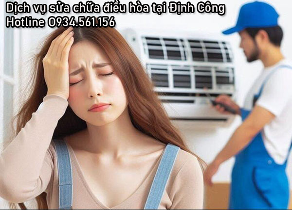 Dịch vụ sửa chữa điều hòa tại Định Công