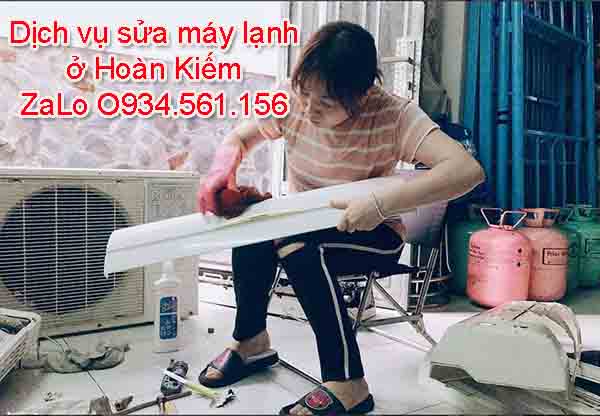 Thợ sửa máy lạnh ở phường Hoàn Kiếm 