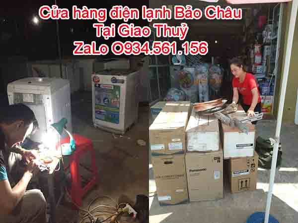 Sửa chữa điều hòa tại Giao Thủy - ZaLo thợ O934561156