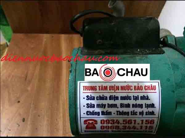 Cửa hàng sửa máy bơm nước Bảo Châu trong phường