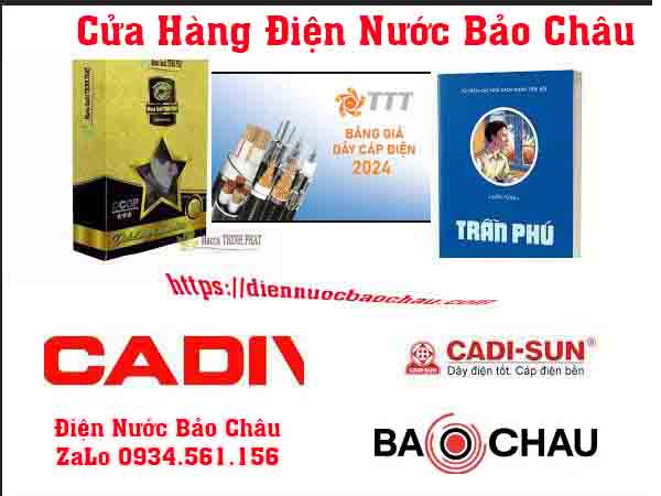 Cửa hàng điện nước Bảo Châu phục vụ khu vực TYimes City