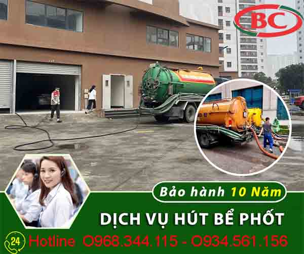 Hút bể phốt tại Giao Thủy – Gọi xe O934.561.156