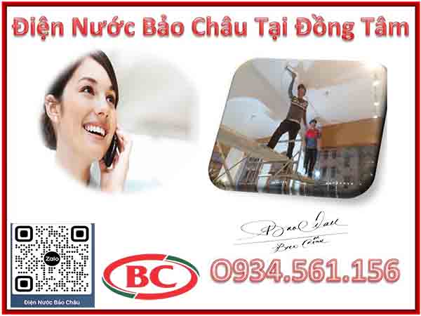 Sửa chữa điện nước tại Đồng Tâm ZaLo thợ O934.561.156