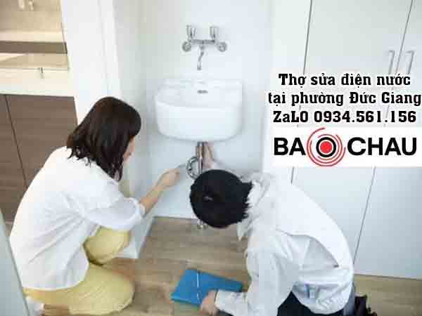 Dịch vụ sửa chữa điện nước tại Đức Giang 