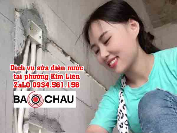 Sửa chữa điện nước tại Kim Liên lh ZaLo O934.561.156