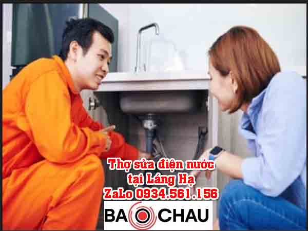 Sửa chữa điện nước tại Láng Hạ LH ZaLo O934.561.156