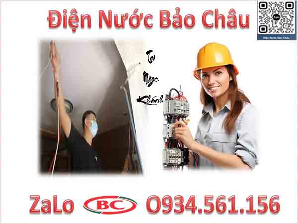 Dịch vụ sửa chữa điện nước tại Ngọc Khánh