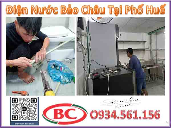 Sửa chữa điện nước tại Phố Huế ZaLo thợ O934.561.156