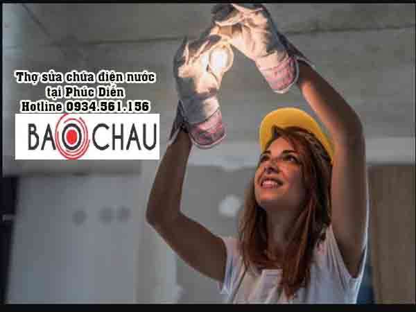 Dịch vụ sửa chữa điện nước tại Phúc Diễn 