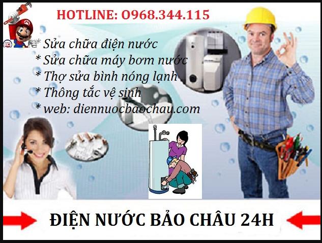 Thợ sửa chữa điện nước phường Cổ Nhuế