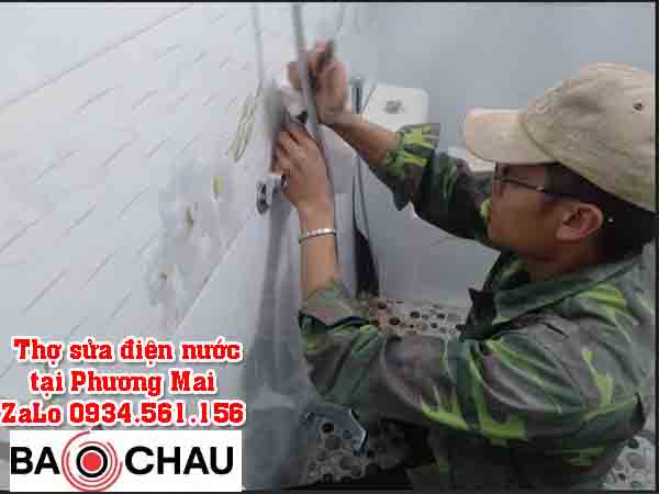 Dịch vụ sửa chữa điện nước tại Phương Mai – Thợ sửa máy bơm nước chuyên nghiệp trong phường