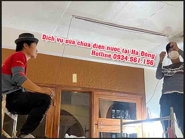 Dịch vụ sửa chữa điện nước tại quận Hà Đông ZaLo O934.561.156