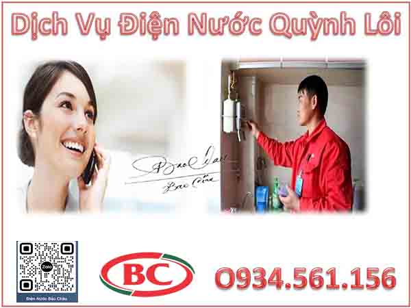 Sửa chữa điện nước tại Quỳnh Lôi ZaLo thợ O934.561.156