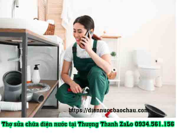 Dịch vụ sửa chữa điện nước tại Thượng Thanh 