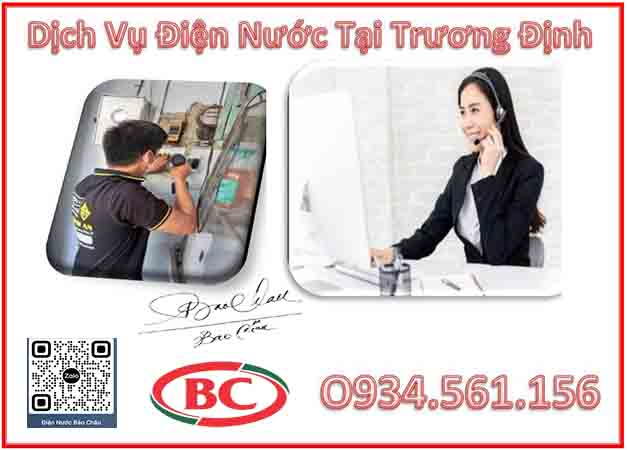 Sửa chữa điện nước tại Trương Định ZaLo thợ O934.561.156