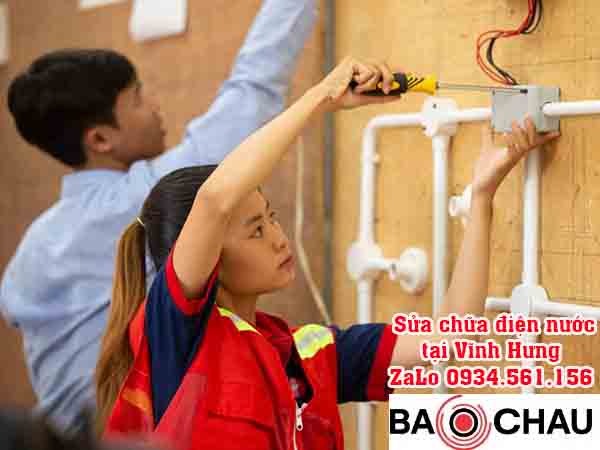 Dịch vụ sửa chữa điện nước tại Vĩnh Hưng – Thợ sửa máy bơm nước cùng phường