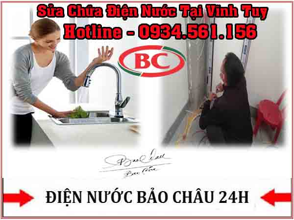 Sửa chữa điện nước tại Vĩnh Tuy ZaLo Thợ O93 456 1156