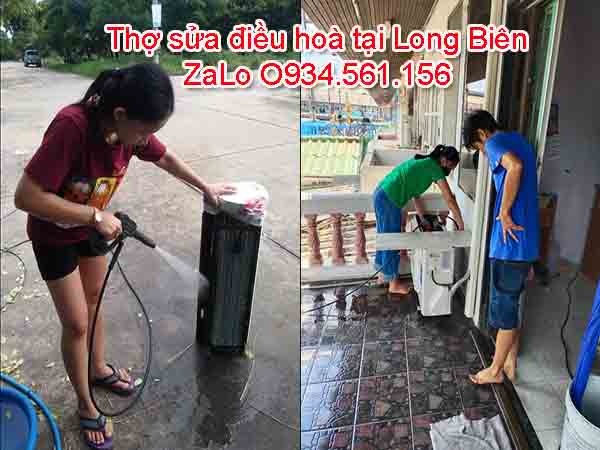 Sửa chữa điều hoà tại Long Biên ZaLo O934561156 – Thợ Pro