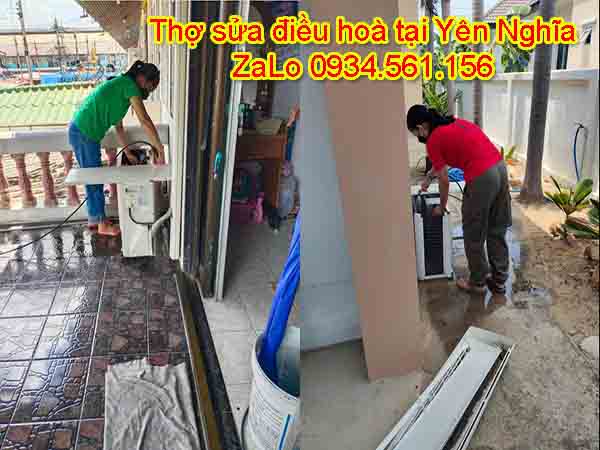 Sửa chữa điều hòa tại Yên Nghĩa ZaLo O934561156 Thợ No.1