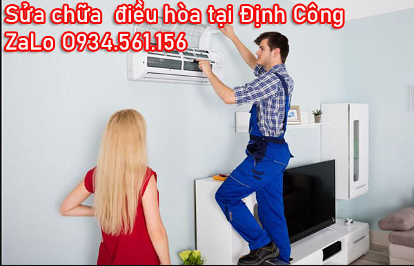 Sửa điều hòa tại Định Công ZaLo thợ O934561156 