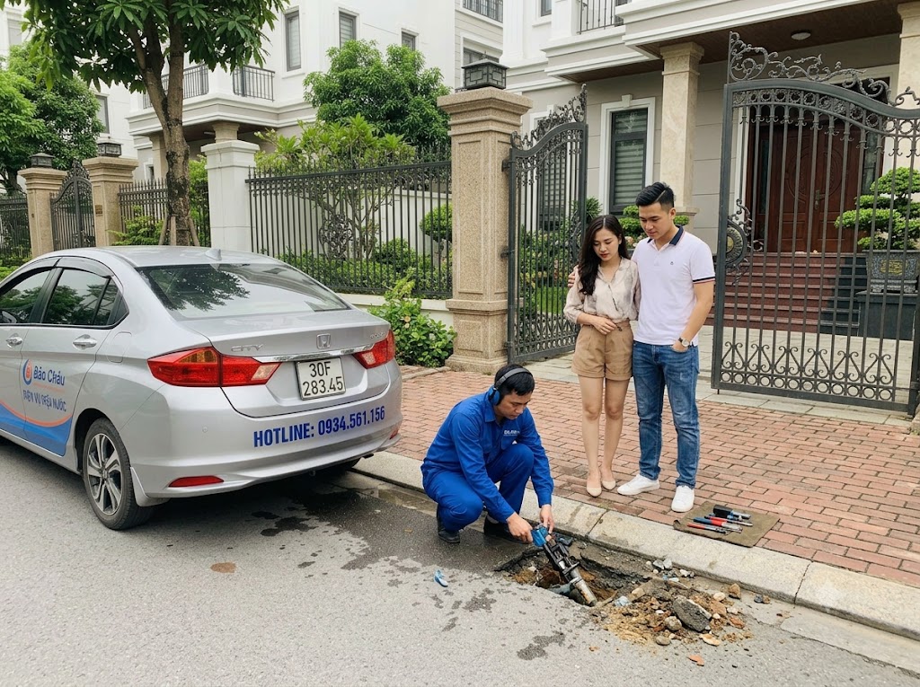 Sửa ống nước vỡ âm nền tai Kim Thành