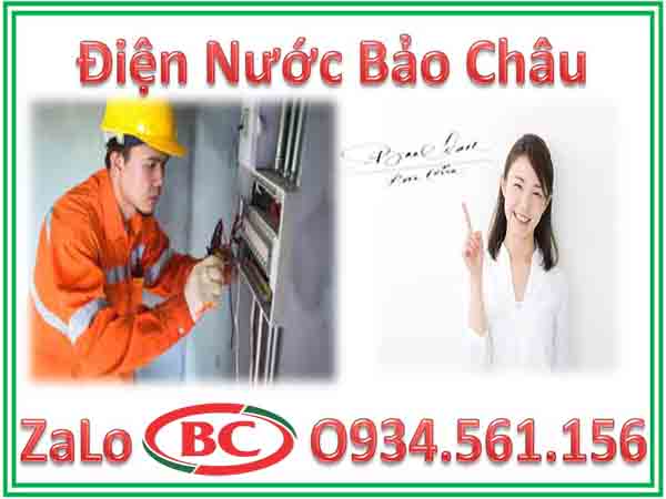 Thợ sửa điện nước Bảo Châu ở khu vực Đường Láng - Hà Nội