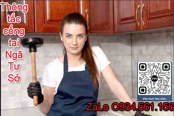 Thông tắc cống tại Ngã Tư Sở ZaLo - Thợ giỏi