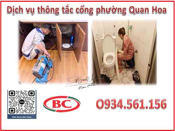 Thông tắc cống tại Quan Hoa Lh ZaLo O934.561.156