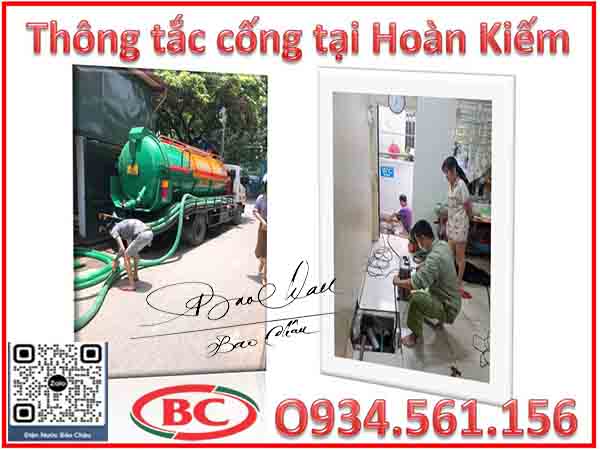 Thông tắc cống tại quận Hoàn Kiếm ZaLo thợ O934.561.156