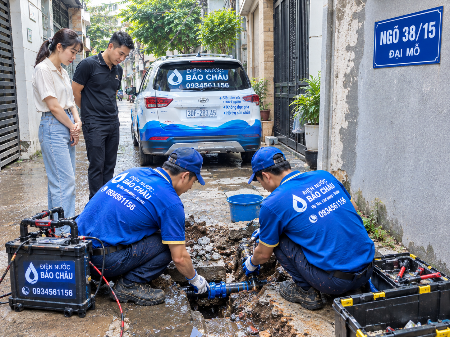 Siêu Âm Tìm Điểm Rò Rỉ Nước Âm Sàn Tại Quận Nam Từ Liêm – Giải Pháp Xử Lý Thất Thoát Nước Sạch Cho Nhà Phố